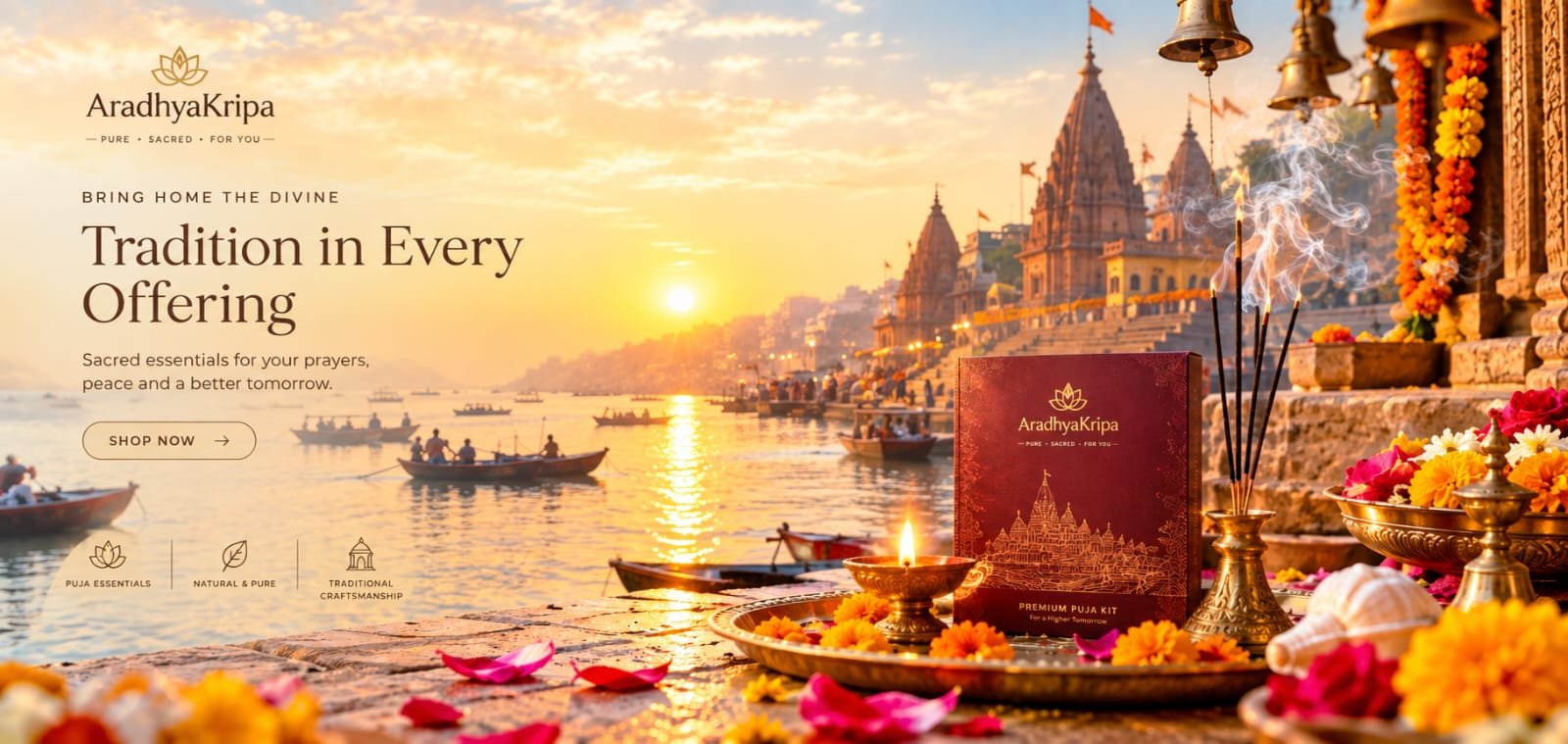 Kashi and Ganga at sunrise